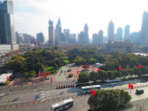 I just can't get enough of this goofy tilt-shift setting on my camera.